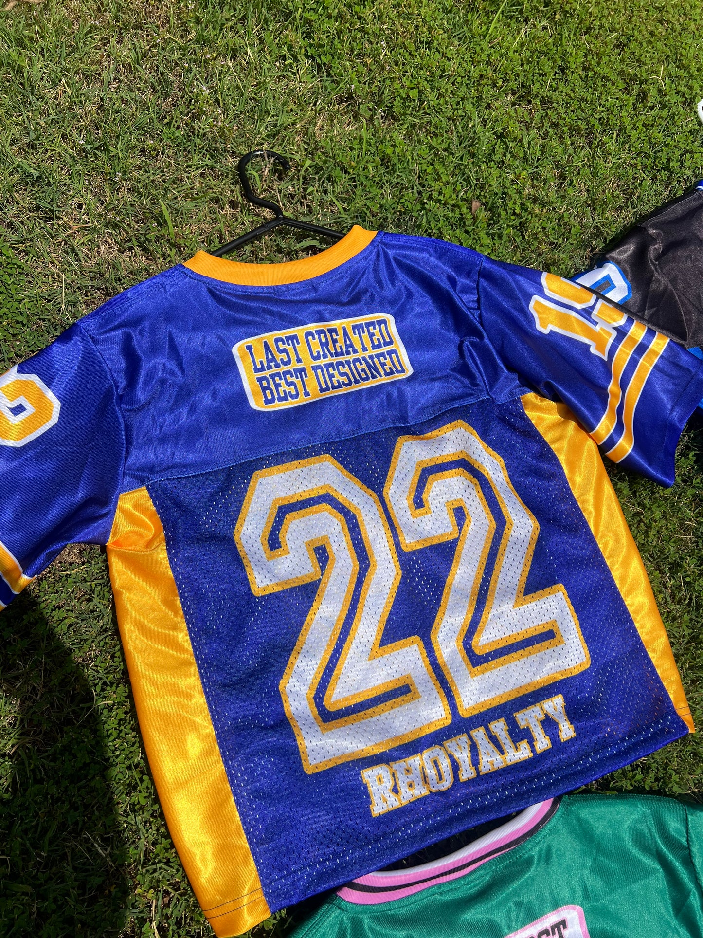 Pretty Poodle Cropped Football Jersey Pre Order